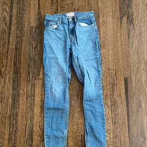 Everlane size 29 high rise skinny jeans